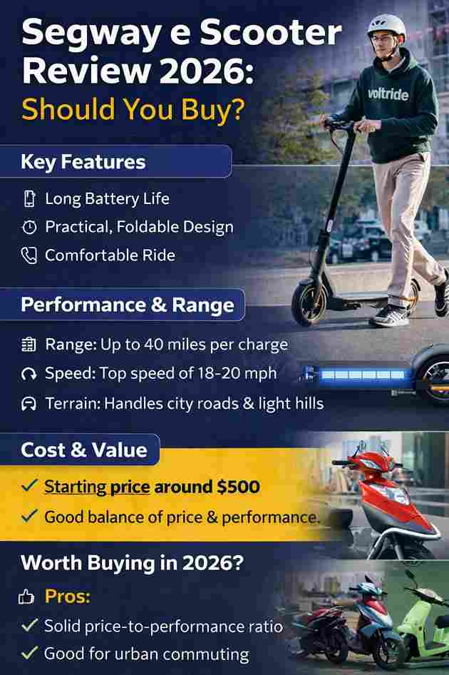 Segway e scooter comparison
