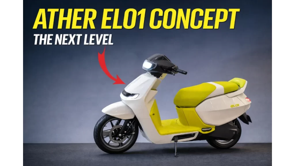 Ather EL01 Concept scooter design