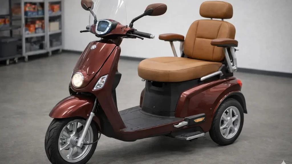Electric scooter for senior citizens