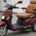 Electric scooter for senior citizens