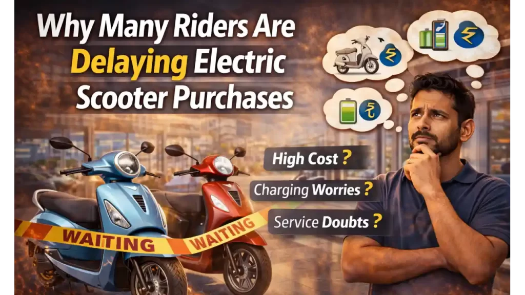 Electric scooter purchase hesitation factors