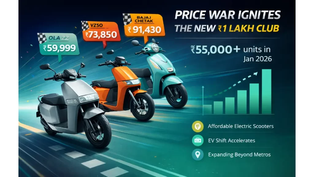 Electric scooters race into the market