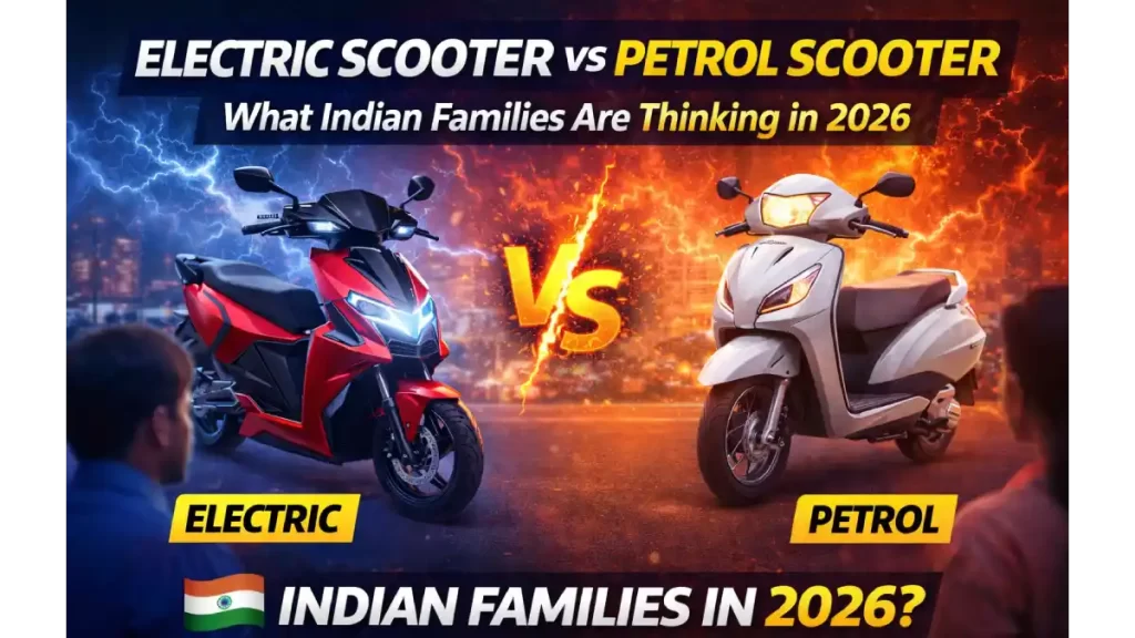 Electric vs petrol scooters for families