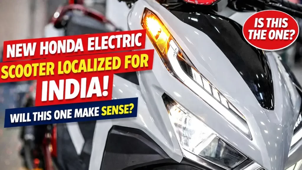 New Honda Electric Scooter in India
