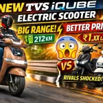 New TVS iQube electric scooter promo