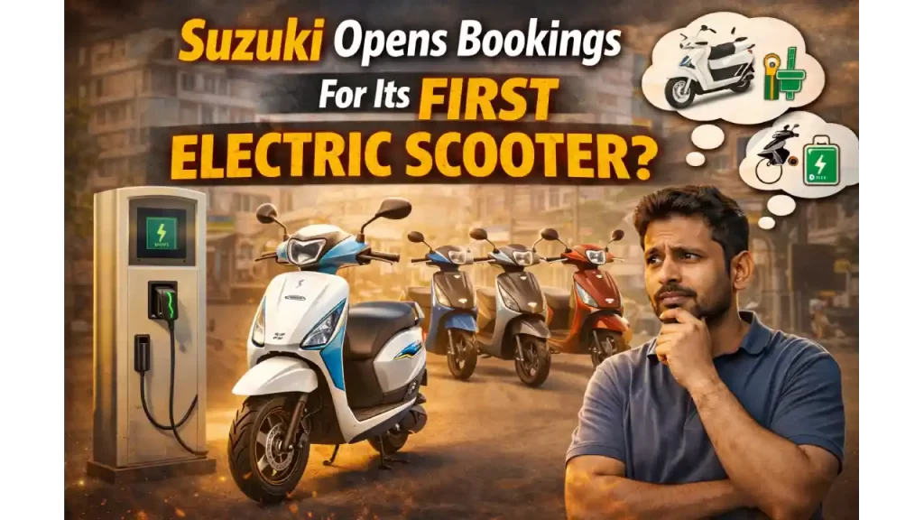 Suzuki launches its first electric scooter