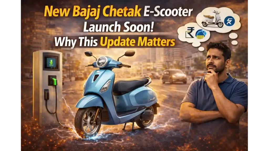 Upcoming Bajaj Chetak electric scooter launch in India
