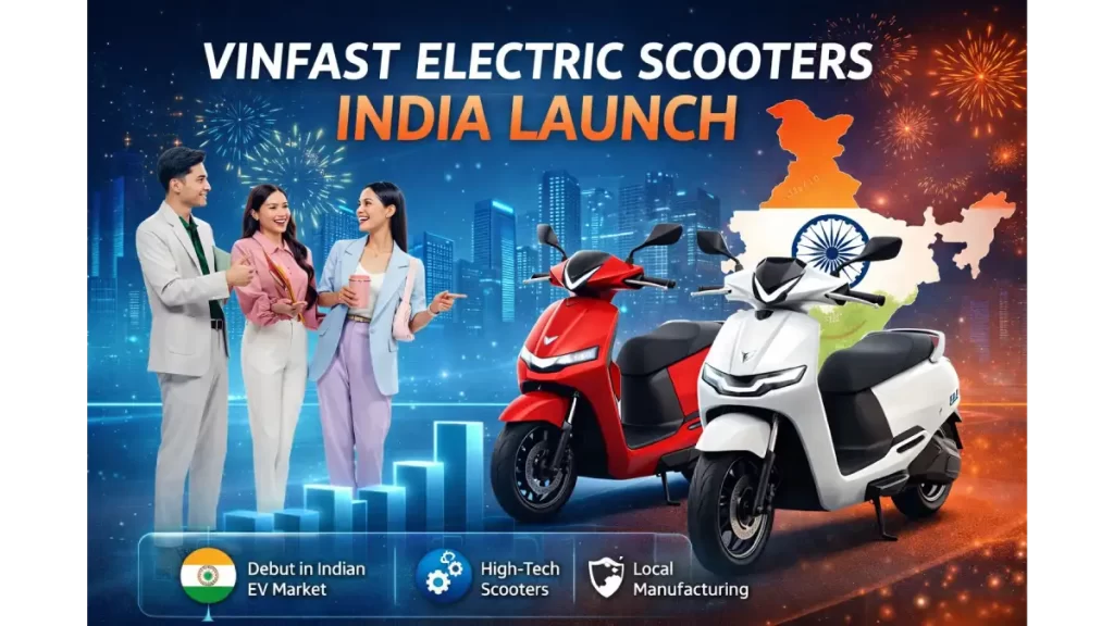VinFast electric scooters India launch