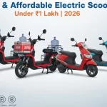 Affordable electric scooters with good safety features in India under ₹1 lakh