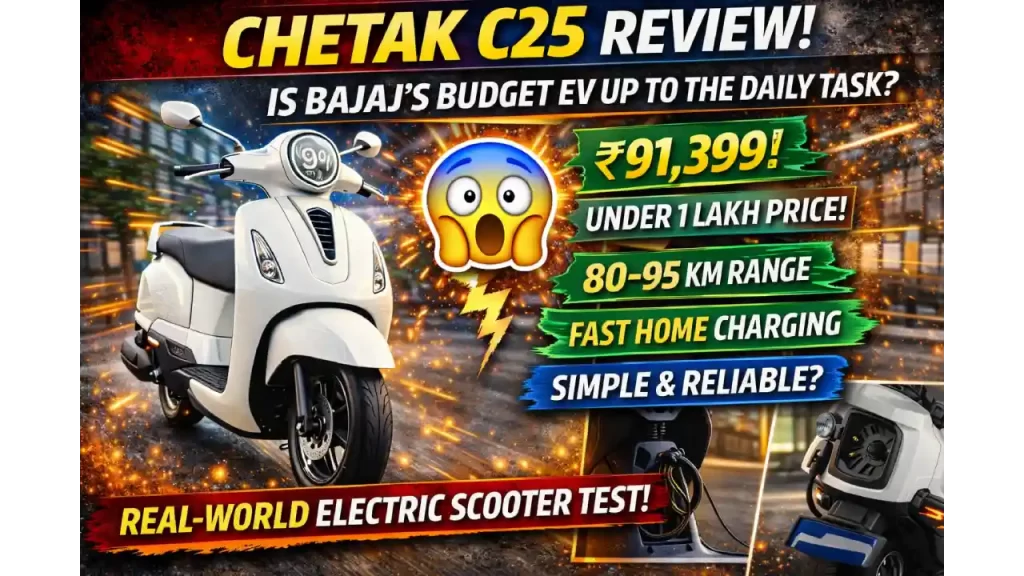 Bajaj Chetak C25 review at a glance
