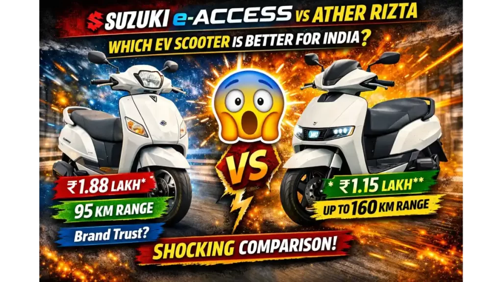 Electric scooter showdown: e-Access vs Rizta