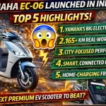 Yamaha EC-06 launch highlights in India