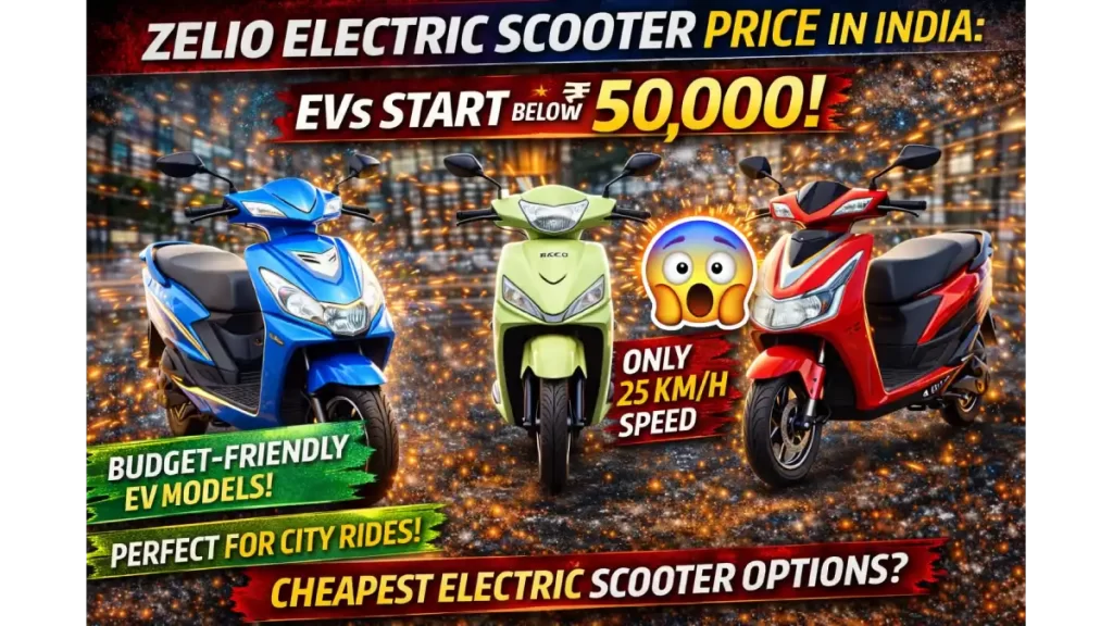 Zelio electric scooters at unbeatable prices