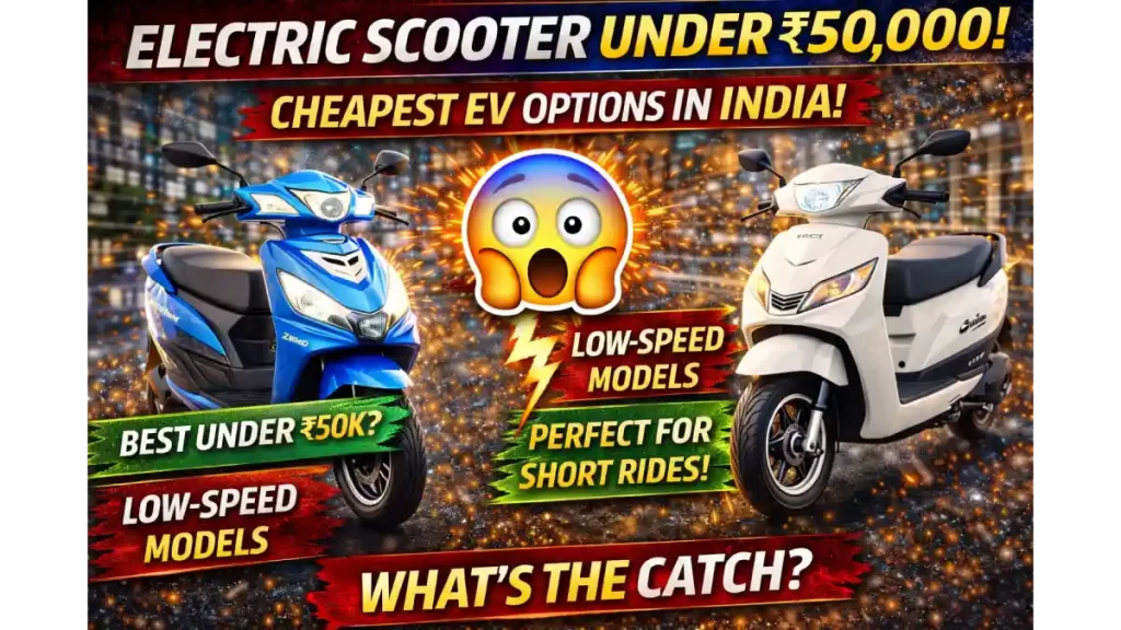 Affordable electric scooters in India