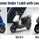 Electric scooter under 1 lakh longest range real world test 2026 - Ola S1 X Bajaj Chetak range comparison